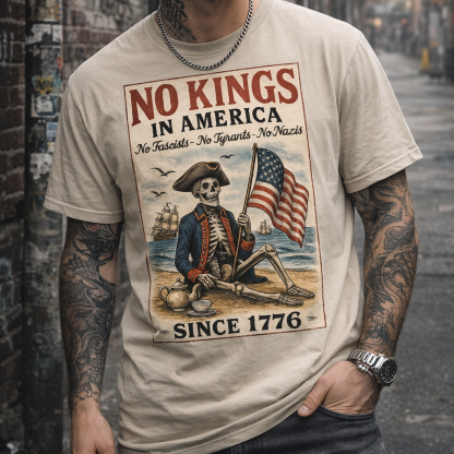 No Kings In America Political Protest Shirt