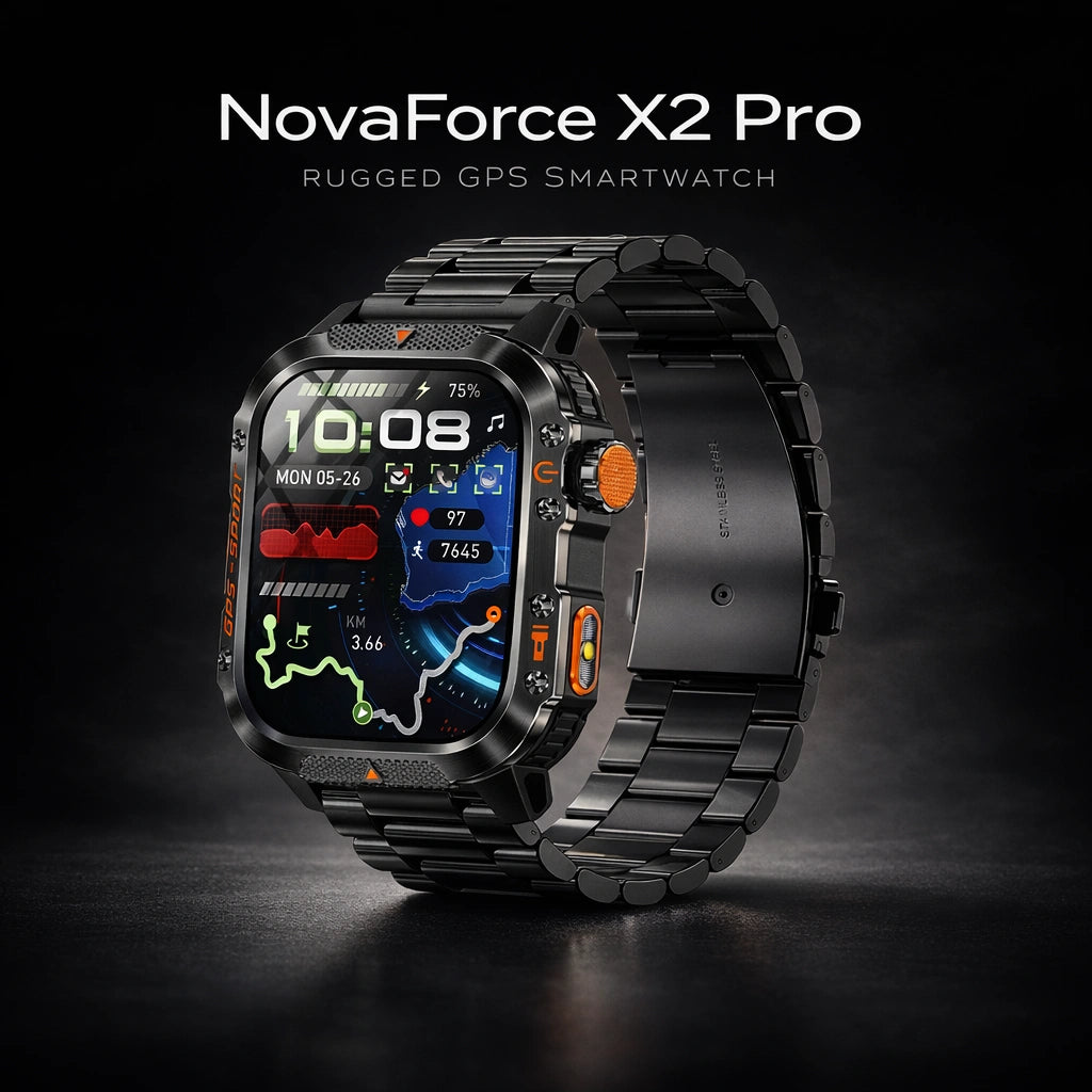 NovaForce X2 Pro – Rugged GPS Smartwatch
