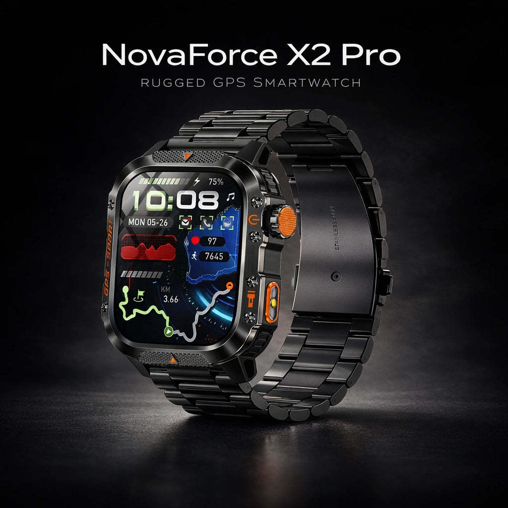 NovaForce X2 Pro – Rugged GPS Smartwatch