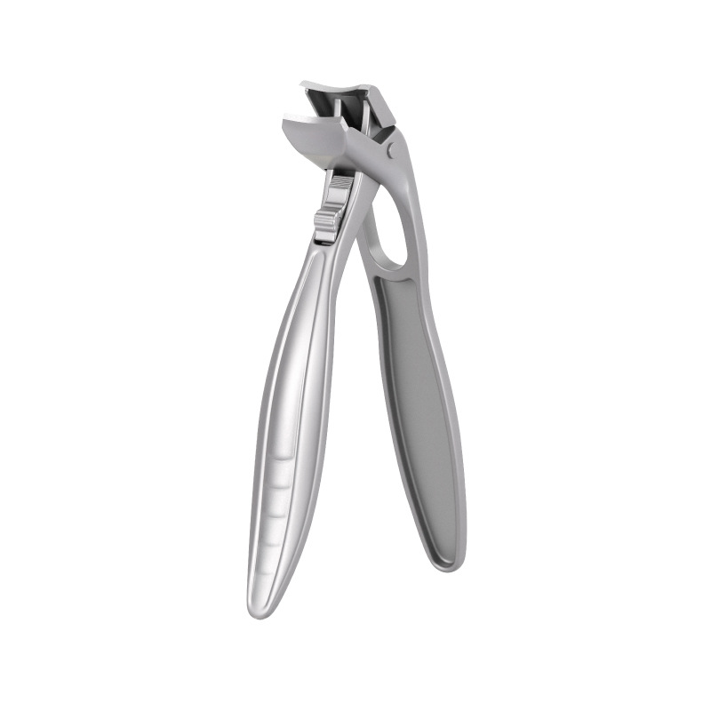 ✂️ Black Curved Nail Clipper – Ergonomic & Easy for Seniors 🖤