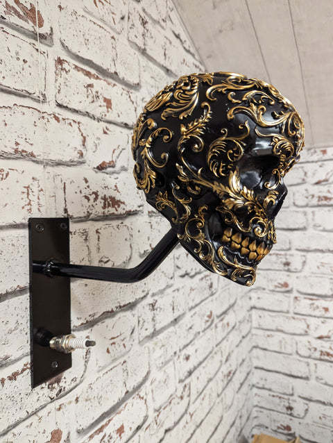 LAST DAY 70% OFF - 🏴‍☠️Motorcycle Helmet and Jacket Skull Holder