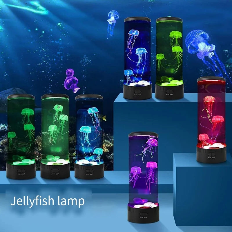 CalmGlow Jellyfish Sensory Lamp – Soothing Visual & Auditory Stimulation for Autism, ADHD & Anxiety Relief