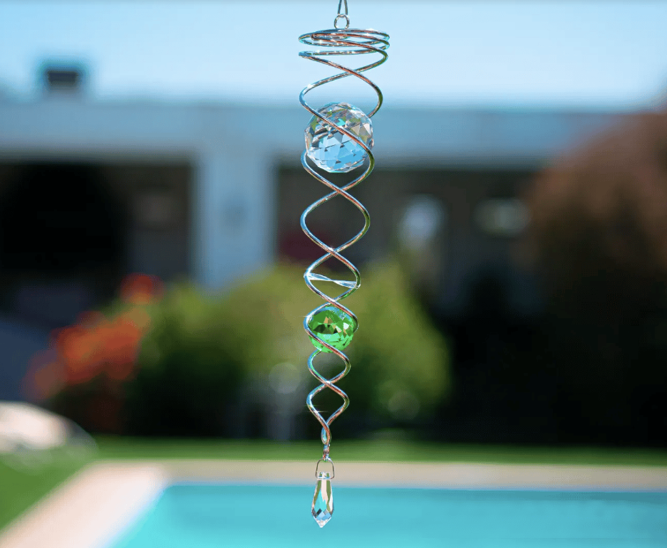 🔥 Last Day Sale Price |✨ Handmade Sacred Journey Spiral Crystal (14 inches Length)
