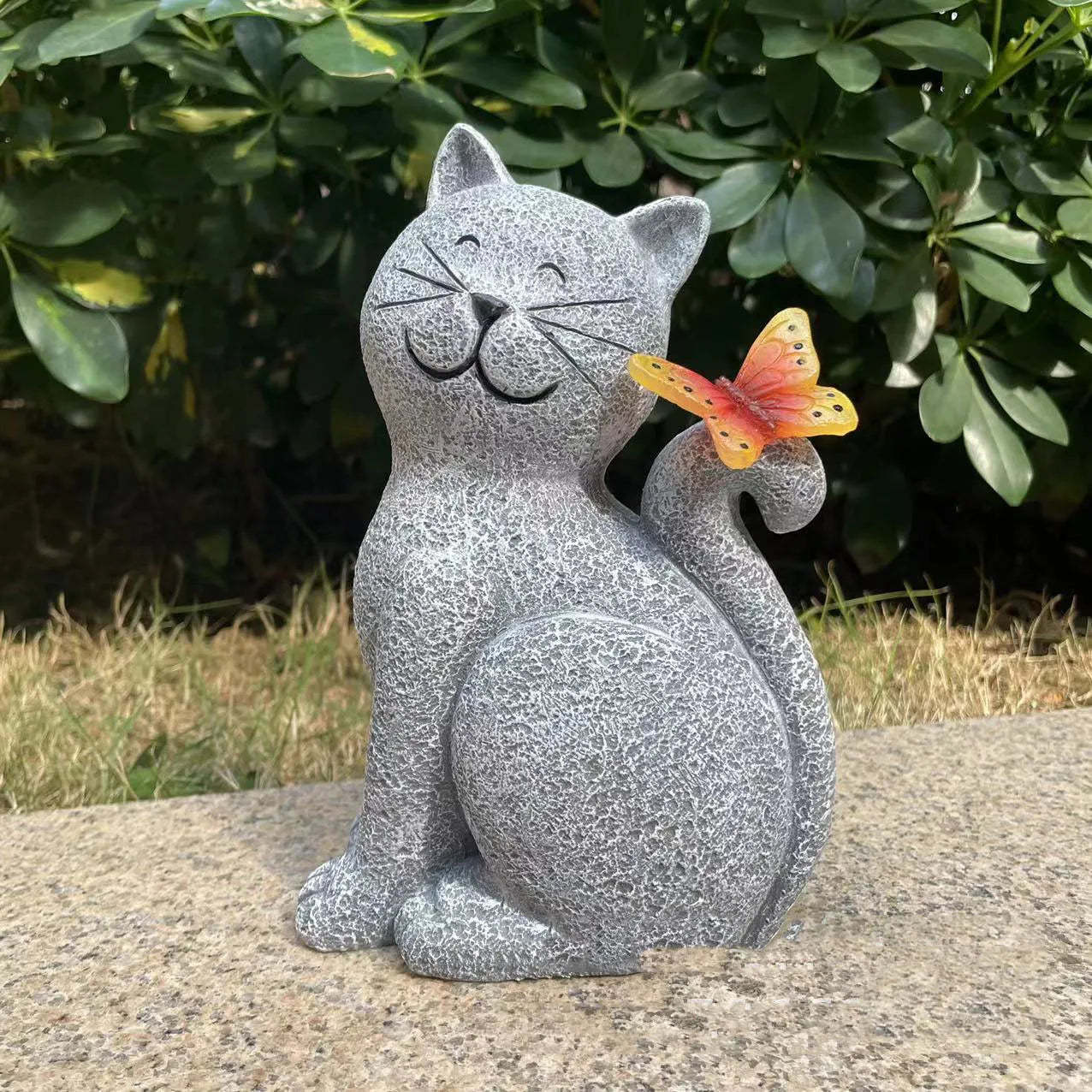 Solar Kitty Garden Night Lamp