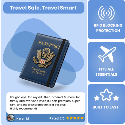 RFID Passport Cover