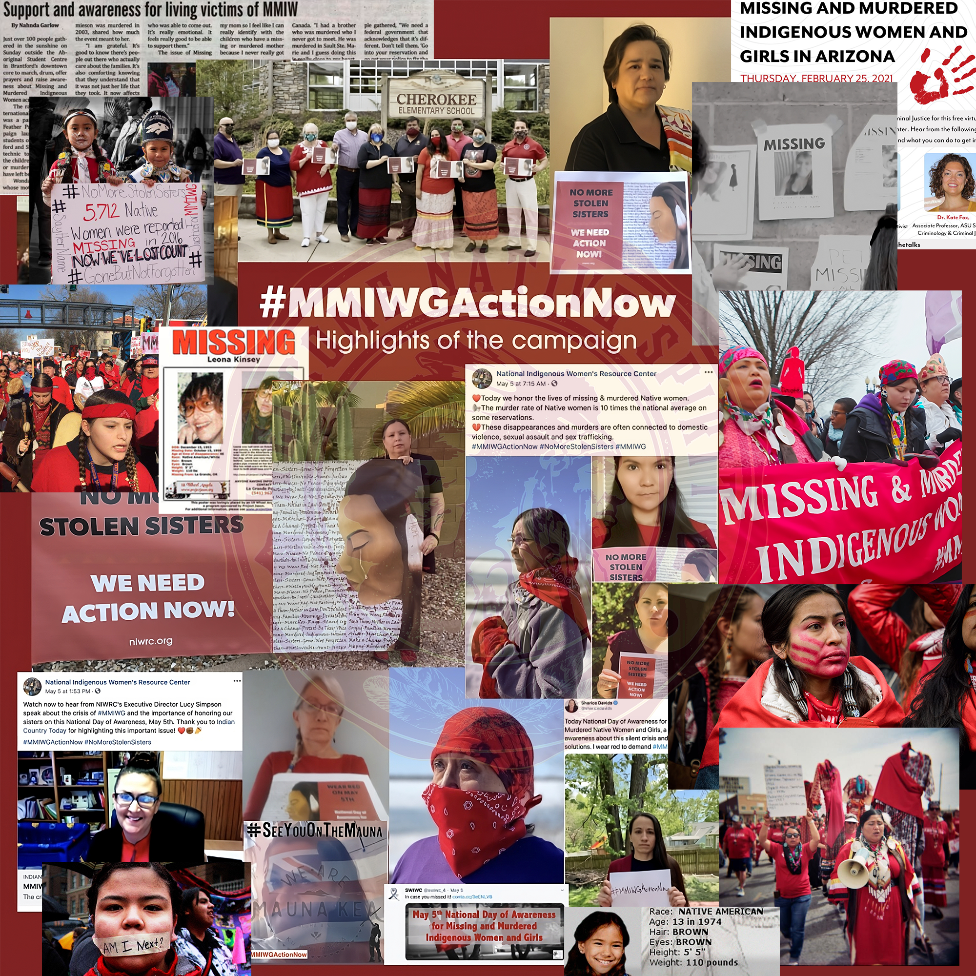 MMIW No More Stolen Sisters Red Hand Unisex T-shirt/Hoodie/Sweatshirt