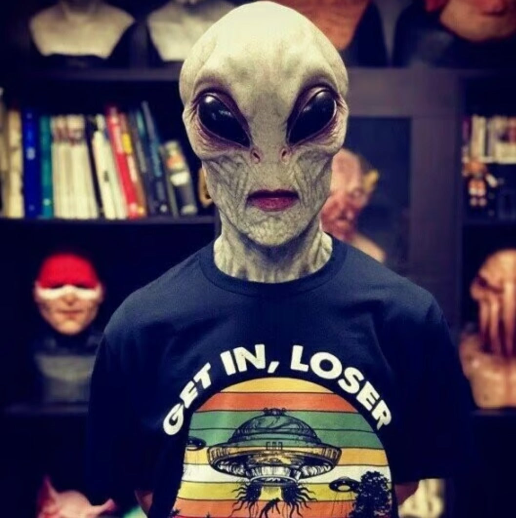 Máscara de Alien Realista Halloween ☠️