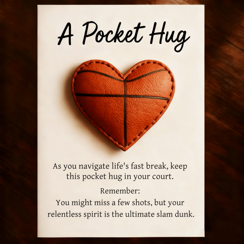 🏃🏀Sport-Themed Pocket Hug Collection with Inspirational Gift Cards💌