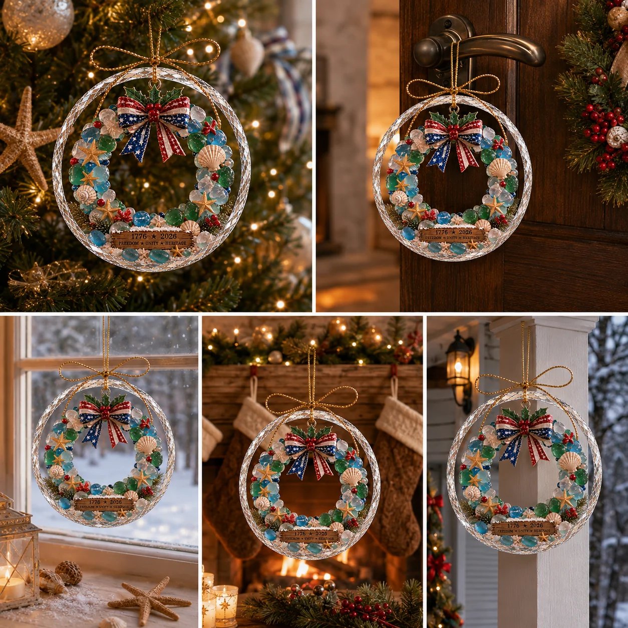 🔥LAST DAY 50% OFF - 🎄Ocean Christmas Ornaments