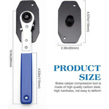 360° Rotating Ratchet Brake Caliper Tool