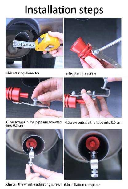 🏆Flash Sale⚡ 50K+ SOLD! Almost Gone-💕Exhaust Pipe Oversized Roar Maker（Cars and Motorcycles)