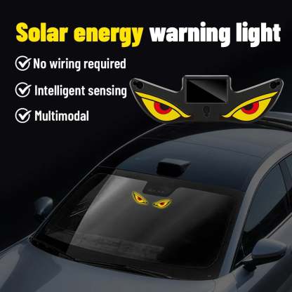 🔥Last Day 49% OFF - 🚗Solar Demon Eye LED Car Window Light