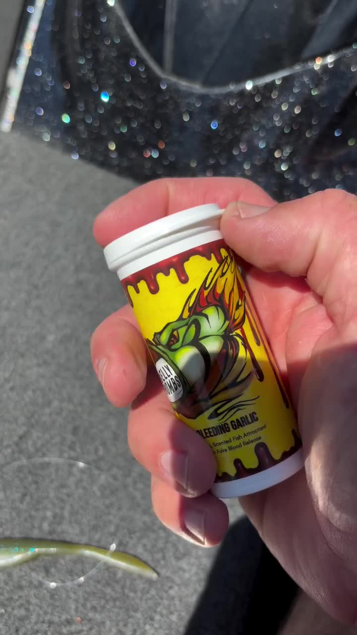 ✨Last Day 49% OFF - Belly Bombs Bleeding Garlic-Triple Action Bubble Blood Fishing Attractant 🩸