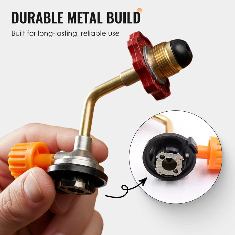 🛢️ 50% OFF NOW! 🔥 Gas Canister Refill Adapter – Leak-Proof Safe Transfer, Universal Fit & Durable Outdoor Tool ⛺🛠️