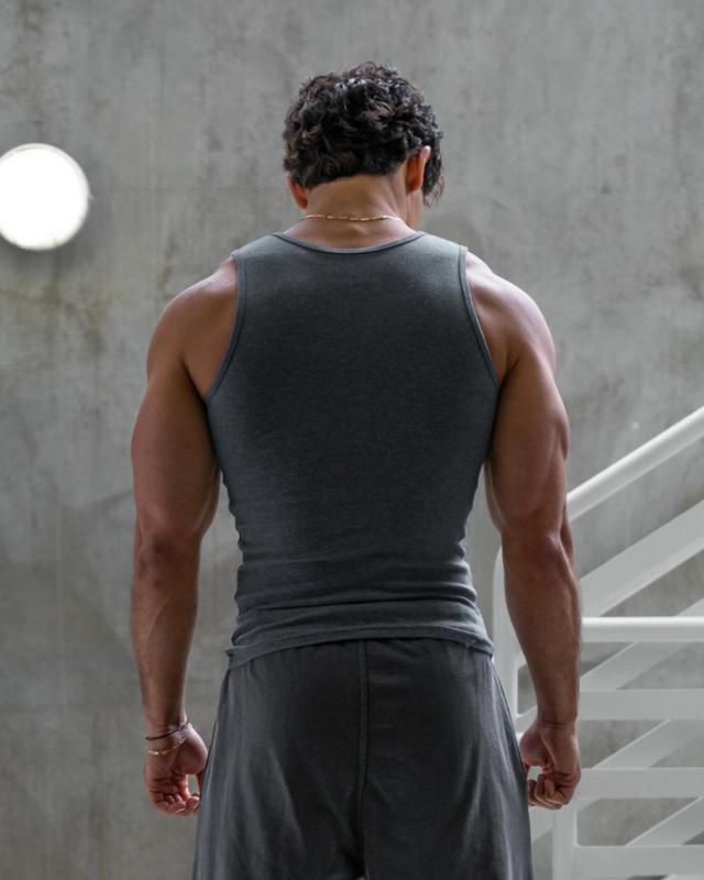 Haus | Premium Ultra-Soft Cotton Fitted Tank 3 Pack