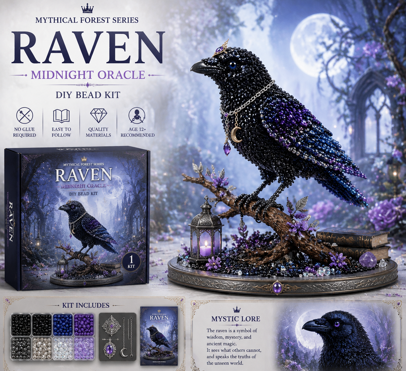 Mythical Forest DIY Bead Kit Collection