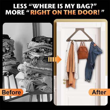🔥🚪Over-the-Door Hanger Organizer