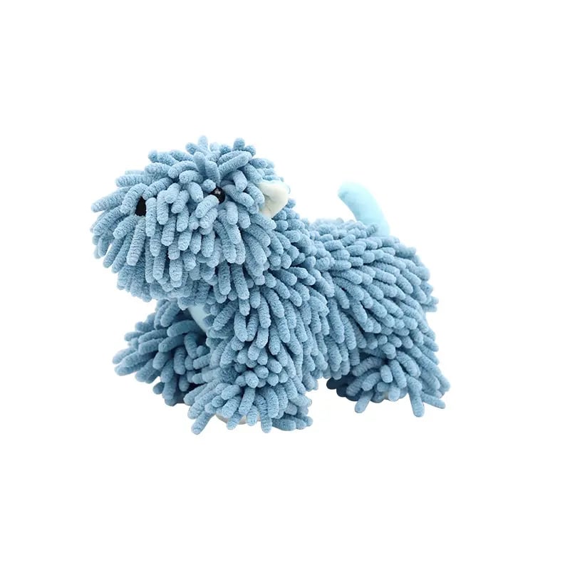 🐶 Puppy-Shaped Chenille Hand Towel – Cute & Functional Home Essential