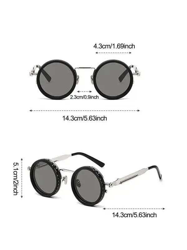 Adjustable 1-9 High Quality Sunglasses Fishing Rounded Polarized Glasses