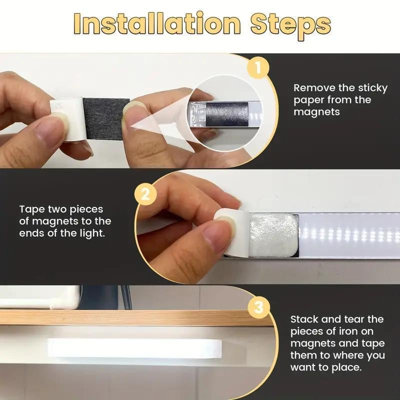 Magnetic LED Light — Infrared Motion-Sensing Light💡