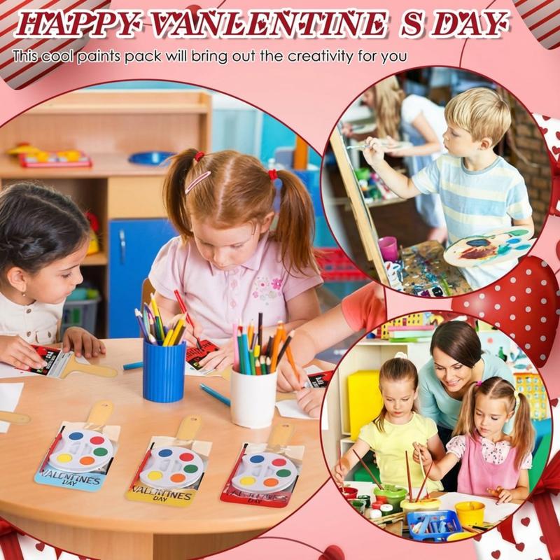 Valentine's Day 2026 Hot Sale - ✨Mini Watercolor Paint Sets For Valentines Day Gifts