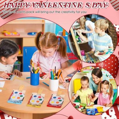 Valentine's Day 2026 Hot Sale - ✨Mini Watercolor Paint Sets For Valentines Day Gifts