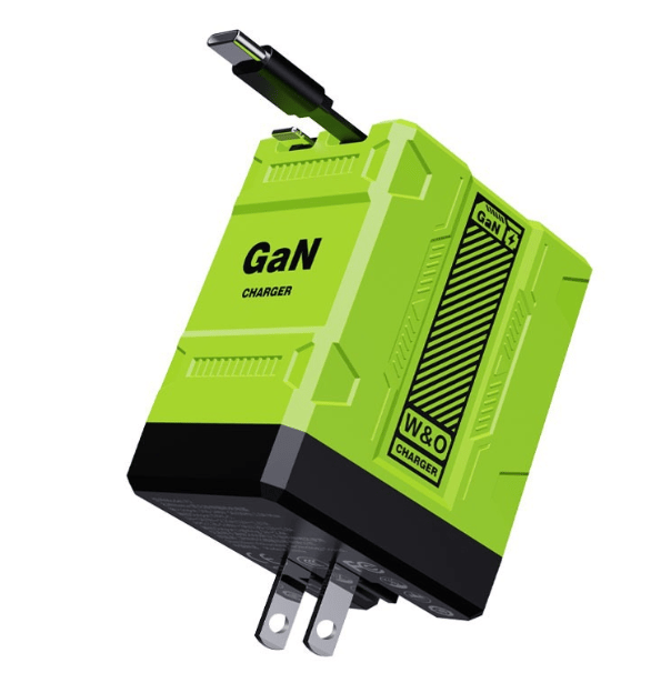 🔥Last Day 50% OFF - W&O 4-in-1 GaN PD3.0 Fast Charger with Retractable Cables (Plug specification: US standar)