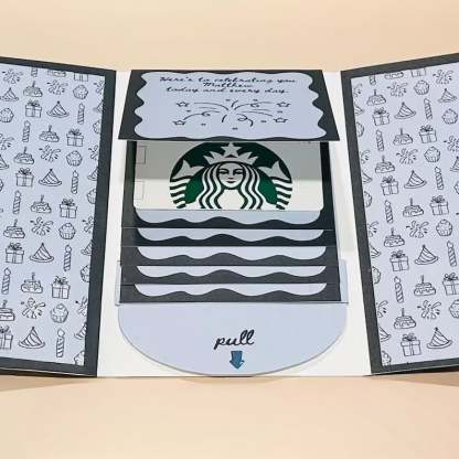 🔥LAST DAY 50% OFF - 🎅✨Handmade Waterfall Christmas Gift Card Booklet♻️Free PDF Included!