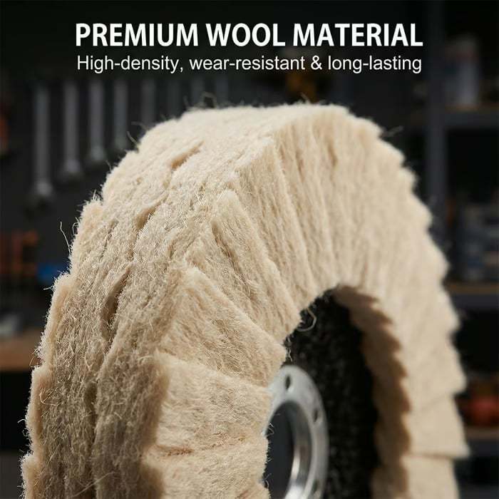 🏆Flash Sale 60% OFF - 3-PCS Premium Wool Polishing Disc for Angle Grinders