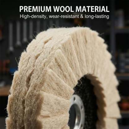 🏆Flash Sale 60% OFF - 3-PCS Premium Wool Polishing Disc for Angle Grinders