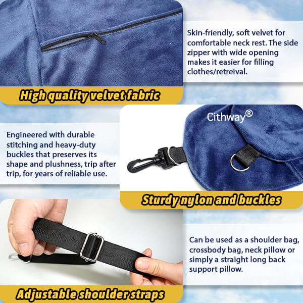 🔥2026 Best-Selling - Pack-and-Nap Travel Storage Pillow