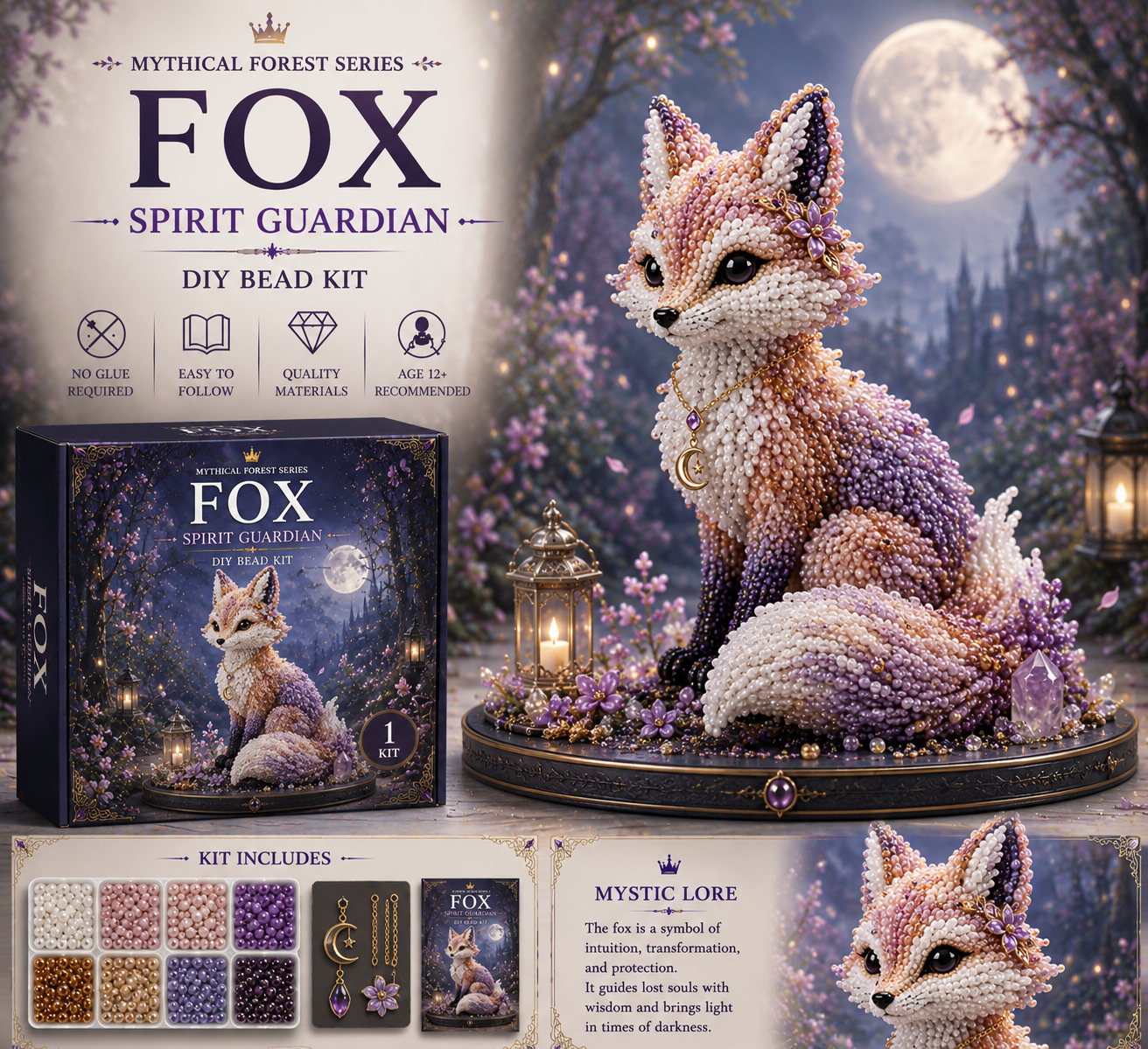 Mythical Forest DIY Bead Kit Collection