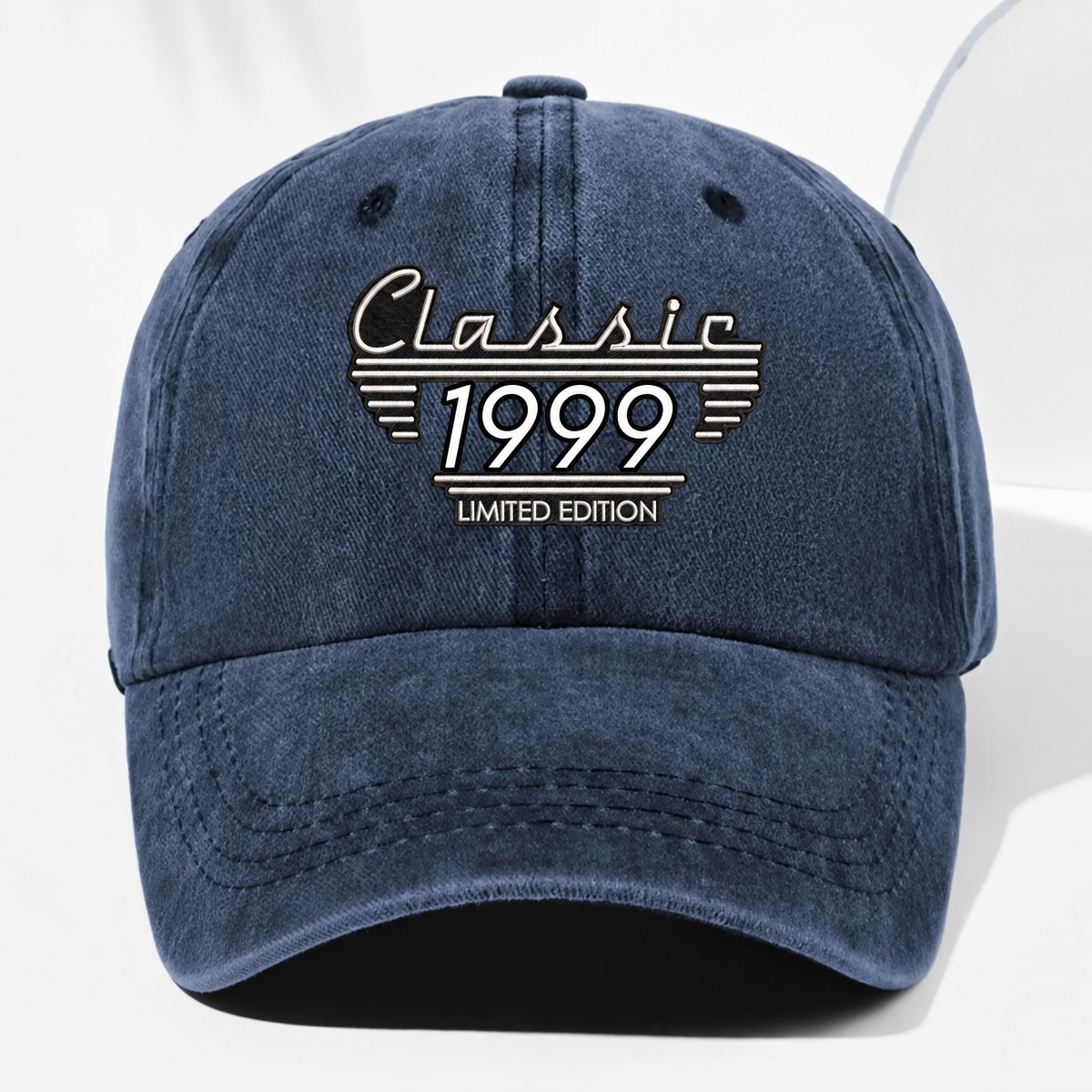 Classic Edition - Personalized Custom Vintage Washed Denim Cap