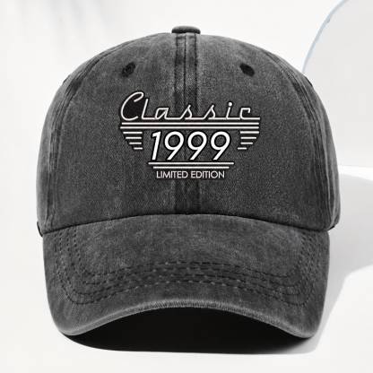 Classic Edition - Personalized Custom Vintage Washed Denim Cap