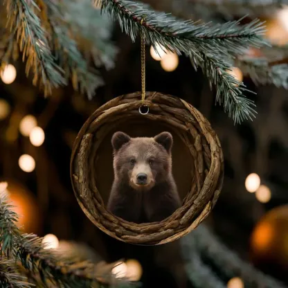 ⏰Promotion 49% OFF🦝Forest animal Christmas ornaments