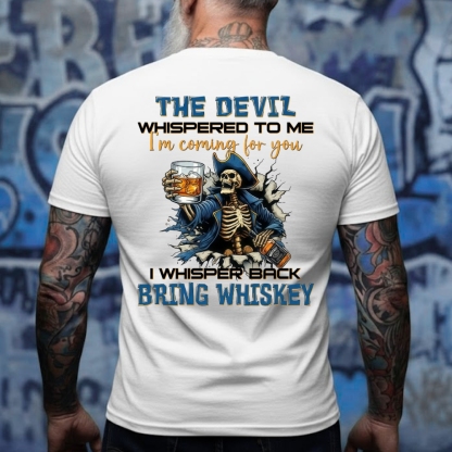 The Devil I'm Coming For You Generation X Shirt, I Whisper Back Bring Beer Gen X Sweatshirt, Hoodie,Custom Year Of Birth Shirt