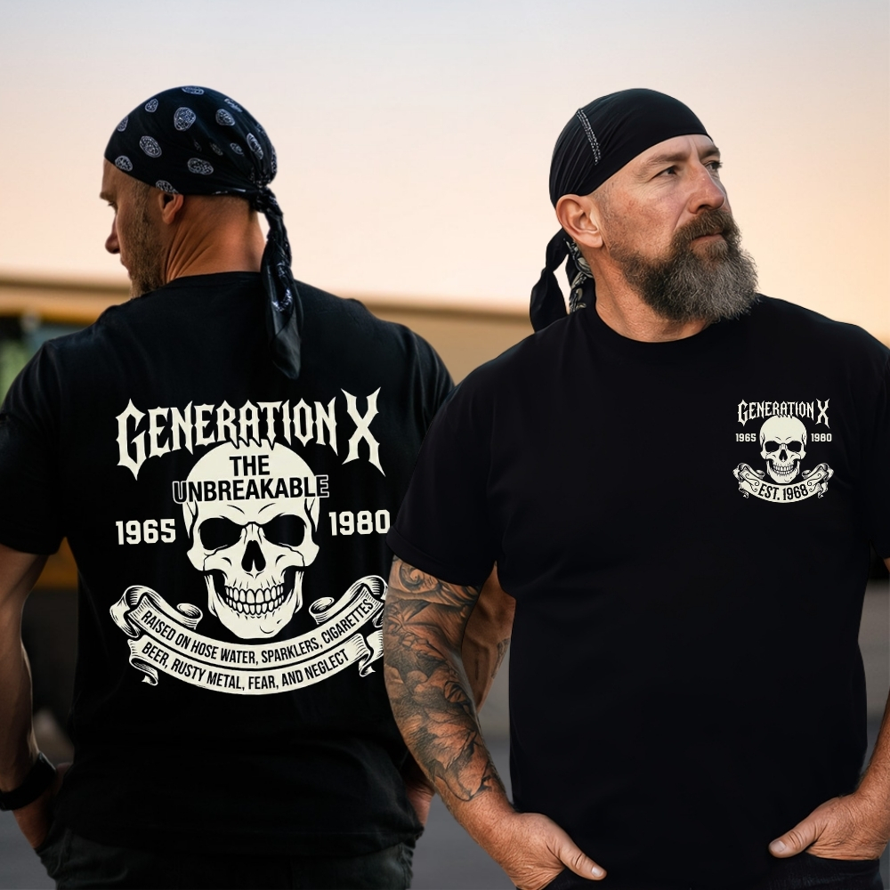 Generation X The Unbreakable T-shirt Washed T-shirt Sweatshirt