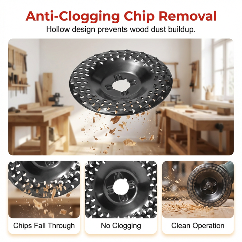🔄 Angle Grinder Wood Carving Disc | Wood Sculpting Beast 🪵
