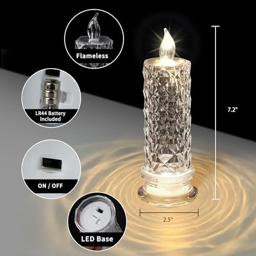 🏆 500K+ SOLD! ✨2025 USA Flameless LED Candles