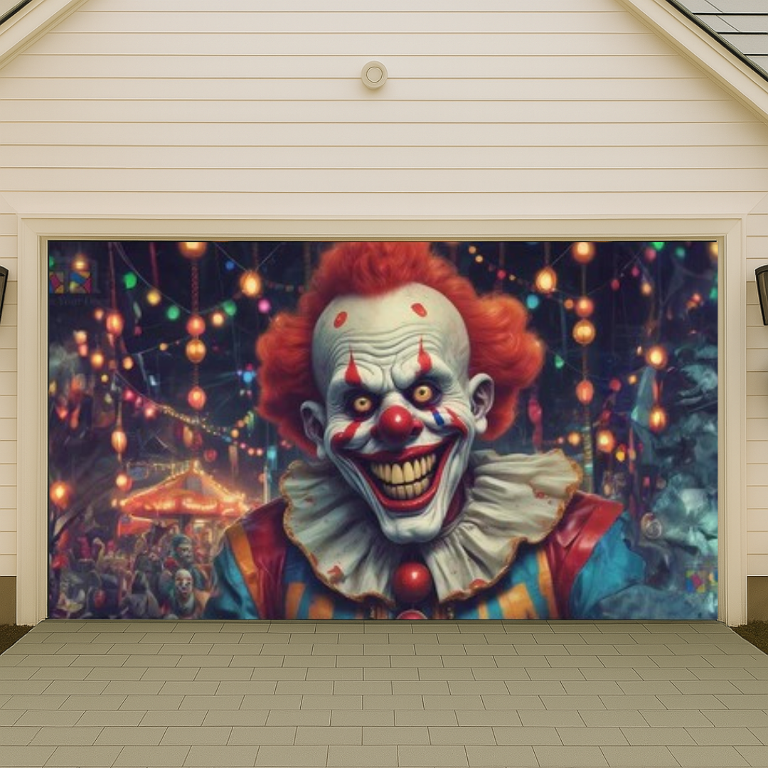 Halloween Garage Door Cover