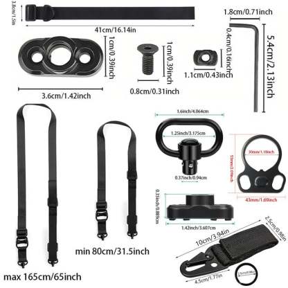 ✨LAST DAY ONLY 49% OFF🔥Quick-Adjust 2-Point Sling with Sling Swivels