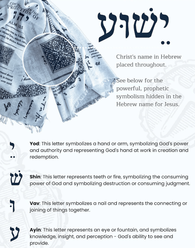 ✝️Handcrafted Christian Prayer Shawl🙏