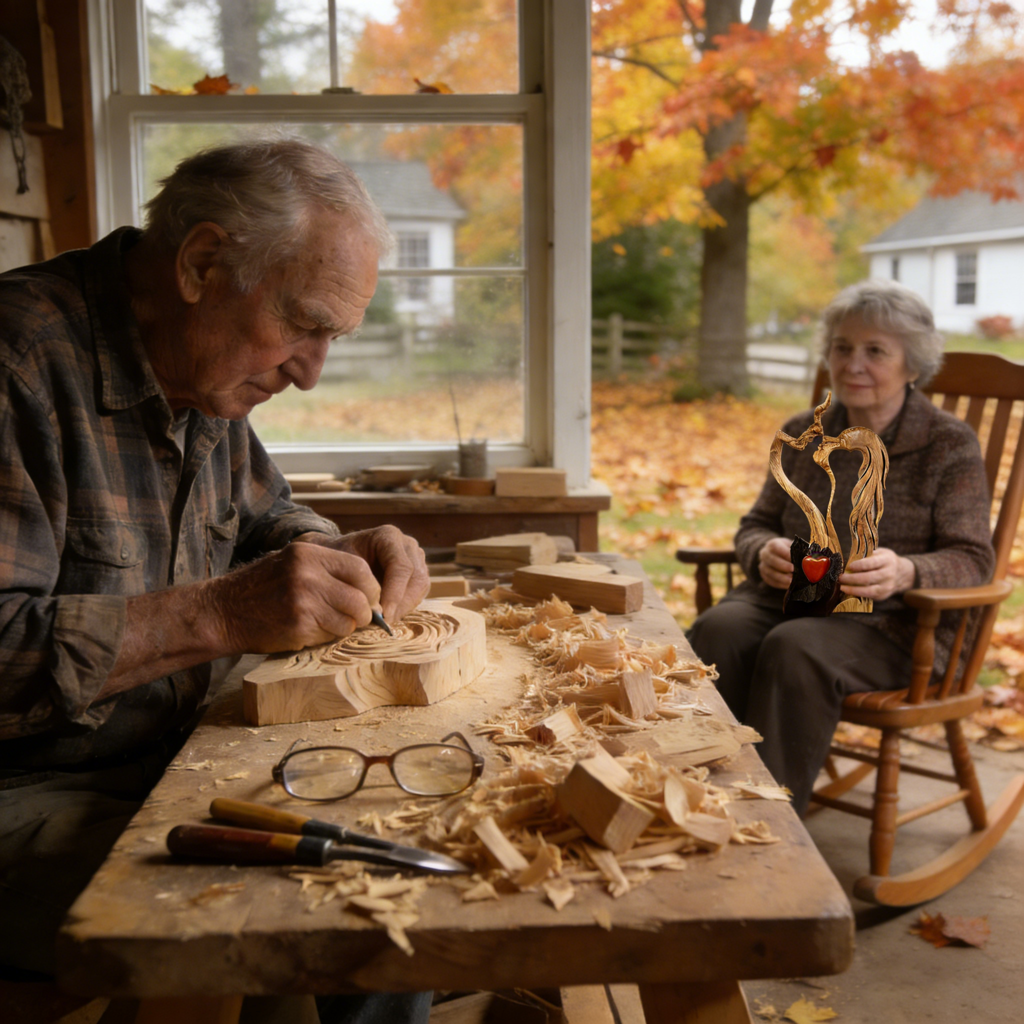 LAST DAY 49% OFF💖Handmade Love eternal wooden decoration ornaments💖
