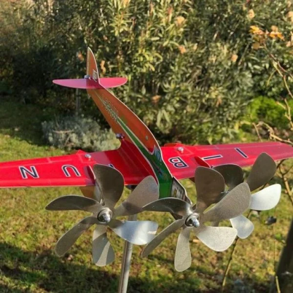 💥LAST DAY 49% OFF💥 - Airplane Wind Spinner Aircraft Pinwheel🛩