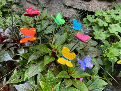Mini Butterfly Plant Stakes