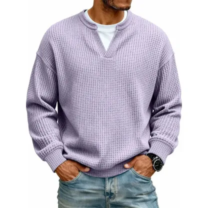 ⌛Limited-Time Offer🛍️50% OFF !!📢Layered Comfort Waffle Tee