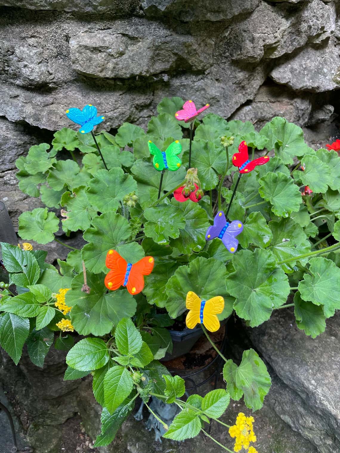 Mini Butterfly Plant Stakes