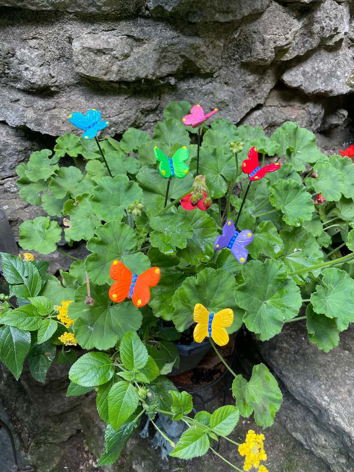 Mini Butterfly Plant Stakes