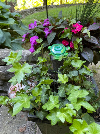 Green Sea Turtle Garden Stake