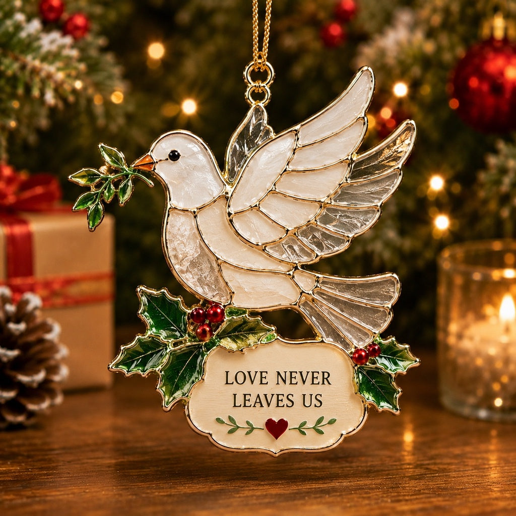 🎄 Sea Glass Christmas Blessing Ornaments